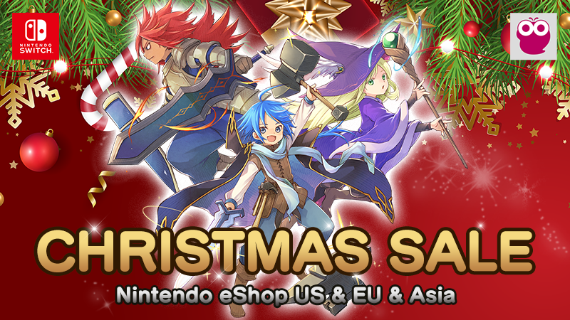 ニンテンドーeショップ [US & EU & Asia] クリスマスセール 開催！