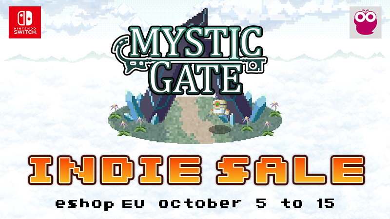 「Mystic Gate」Nintendo Switch™版 Nintendo eShop EU Indie Sale 開催！