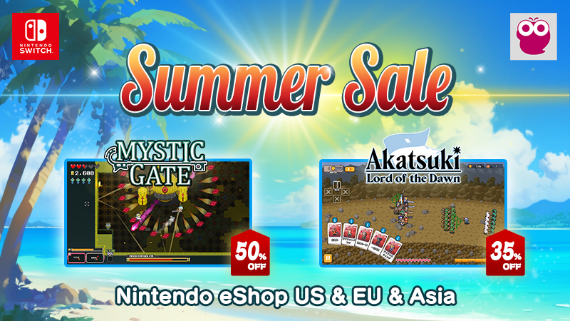 ニンテンドーeショップ [US & EU & Asia] サマーセール開催！