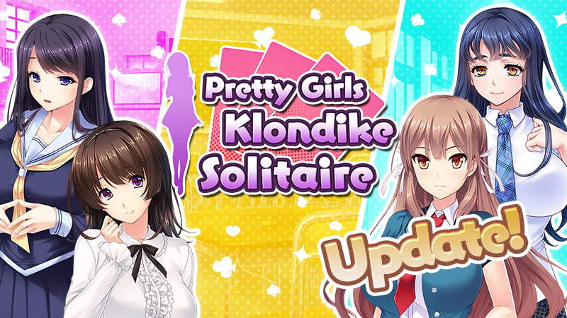 「Pretty Girls Klondike Solitaire」アップデート Ver. 1.0.2 配信！